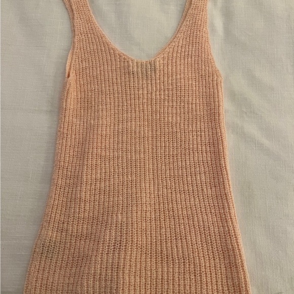 Madewell Peach XS Monterey sweater tank - Picture 4 of 6